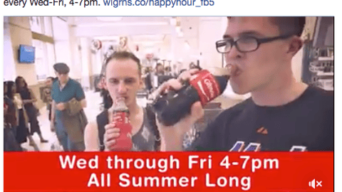 Walgreens Coca-Cola 'Coke Happy Hour' Facebook Update